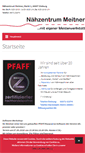 Mobile Screenshot of naehzentrum-meitner.de